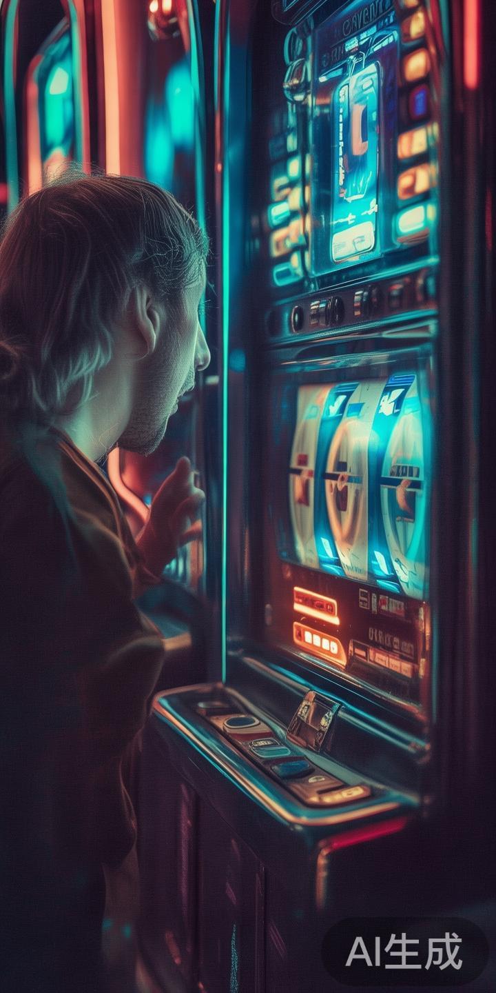 观察符号出现规律：虽然老虎机本质上依靠运气，但不少