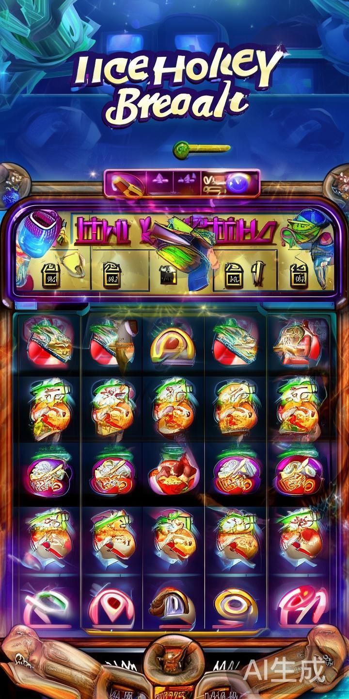 冰球突破属于经典的多线旋转游戏，其核心玩法在于通过